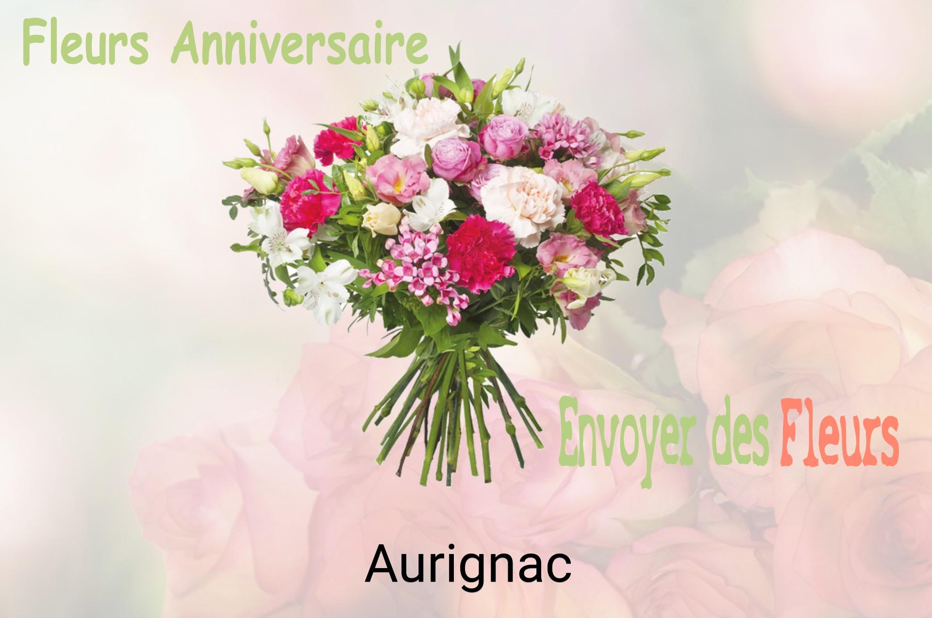 Bouquet de fleurs d’anniversaire livré à Aurignac